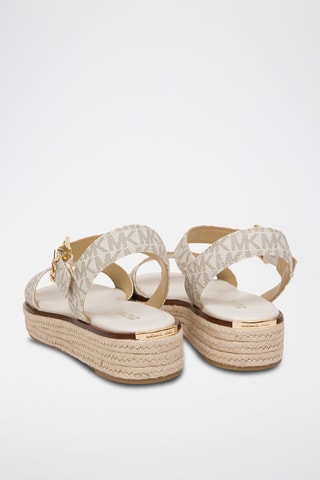 Sandales plateformes - Beige