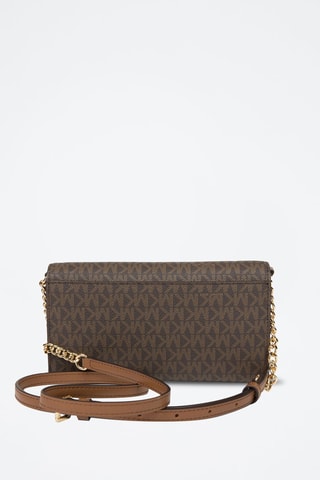 Sac bandoulière Carson - Noir, marron et doré
