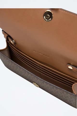 Sac bandoulière Carson - Noir, marron et doré