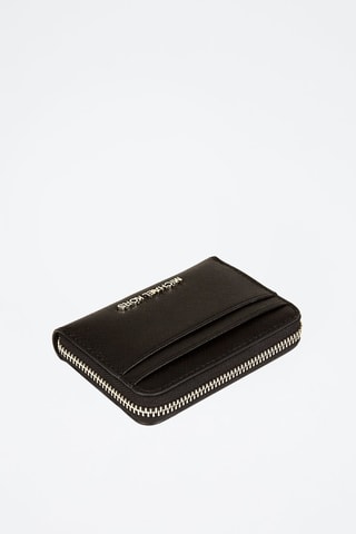 Porte-cartes en cuir - Noir