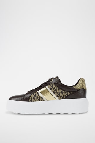 Baskets plateformes - Marron