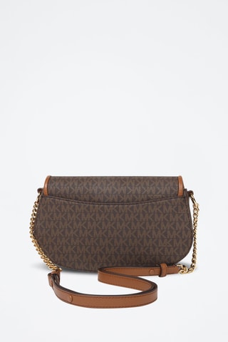 Sac bandoulière - Marron et doré