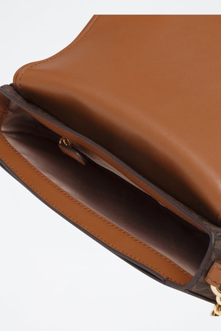 Sac bandoulière - Marron et doré