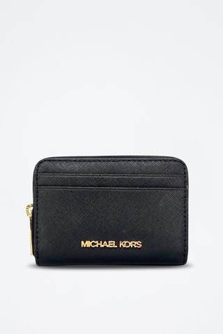 Porte-cartes en cuir - Noir
