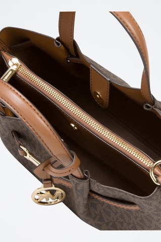 Sac à main Carson - Marron et doré