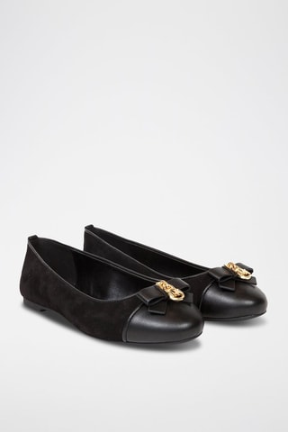 Ballerines - Doré et noir