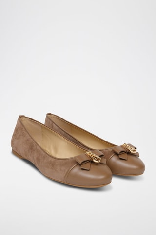 Ballerines - Doré et marron