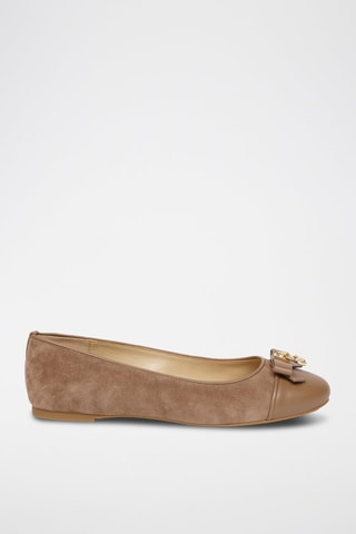Ballerines - Doré et marron