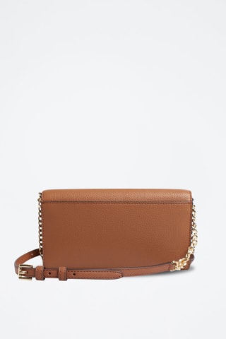 Sac bandoulière en cuir - Marron