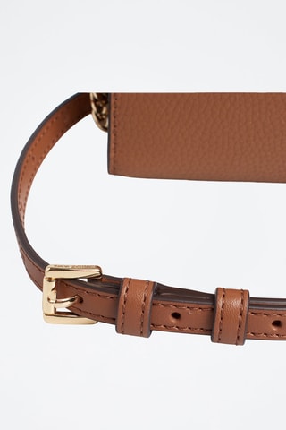 Sac bandoulière en cuir - Marron