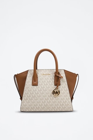 Sac à main - Blanc et marron