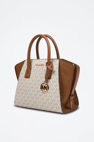Sac à main - Blanc et marron