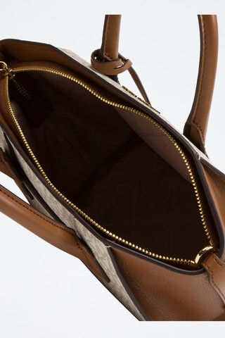 Sac à main - Blanc et marron