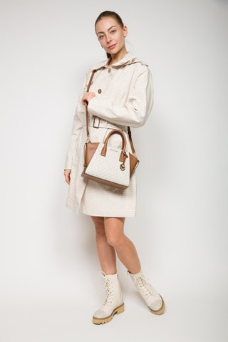 Sac à main - Blanc et marron