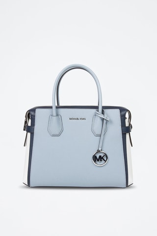 Sac à main Mercer - Blanc et argenté
