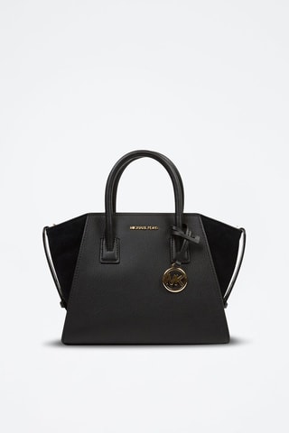 Sac à main e cuir - Doré et noir
