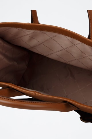 Sac à main en cuir - Marron