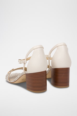 Sandales à talons Hannah Block - Beige