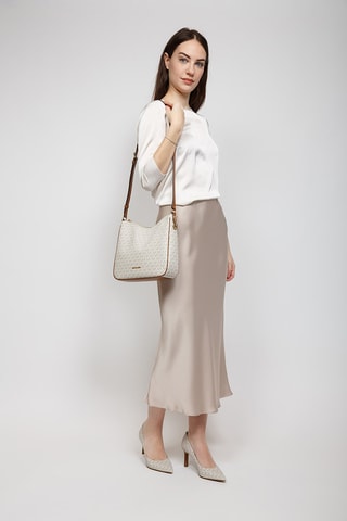 Sac bandoulière Nayla - Beige