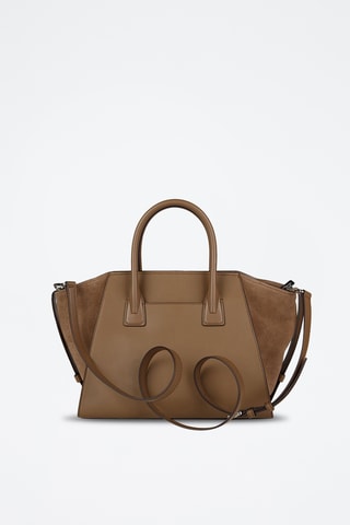 Sac à main en cuir Avril - Kaki