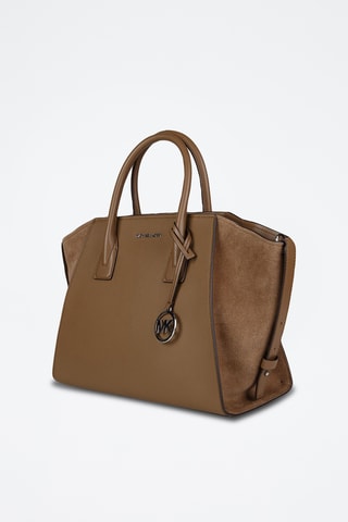 Sac à main en cuir Avril - Kaki