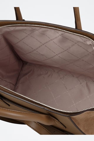 Sac à main en cuir Avril - Kaki