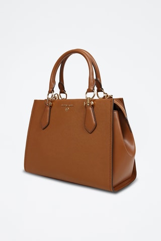 Sac à main en cuir Marilyn - Marron