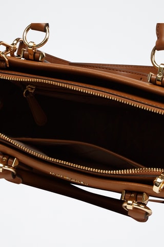 Sac à main en cuir Marilyn - Marron