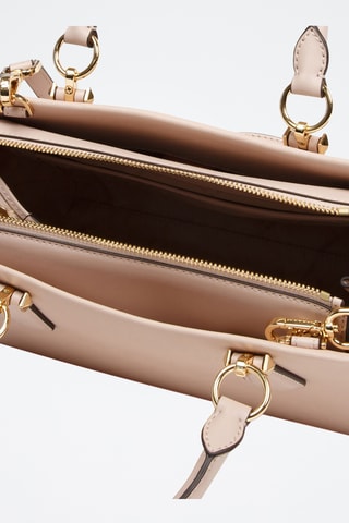 Sac à main en cuir Marilyn - Rose
