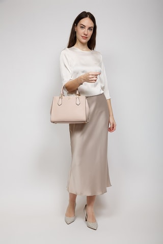 Sac à main en cuir Marilyn - Rose