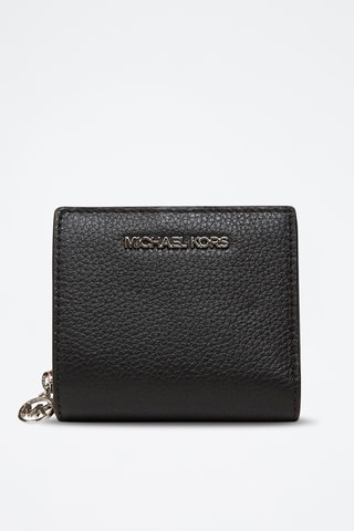 Porte-monnaie en cuir Money Pieces - Noir