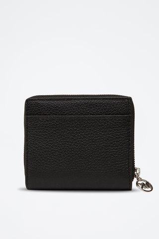 Porte-monnaie en cuir Money Pieces - Noir