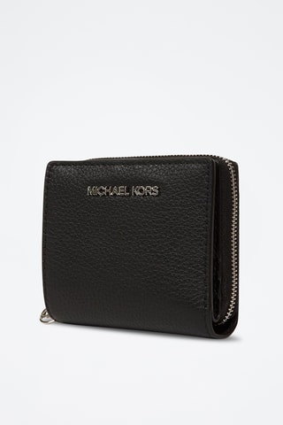 Porte-monnaie en cuir Money Pieces - Noir