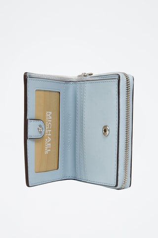 Porte-monnaie en cuir Money Pieces - Bleu