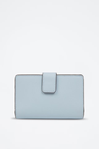 Portefeuille en cuir Jet Set Travel - Bleu