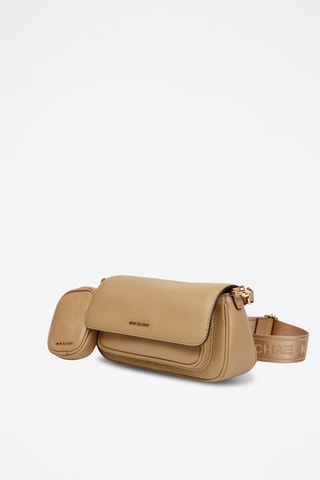 Sac bandoulière en cuir Jet Set Travel - Marron