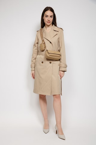 Sac bandoulière en cuir Jet Set Travel - Marron