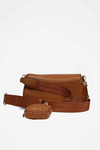 Sac bandoulière en cuir Jet Set Travel - Marron