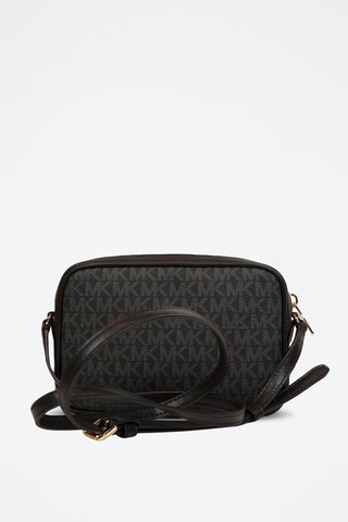 Sac bandoulière en cuir Jet Set Travel - Noir