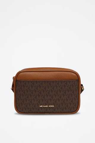 Sac bandoulière en cuir Jet Set Travel - Marron