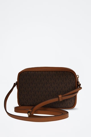 Sac bandoulière en cuir Jet Set Travel - Marron