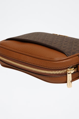 Sac bandoulière en cuir Jet Set Travel - Marron