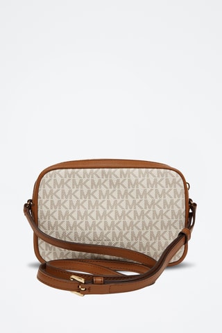 Sac bandoulière en cuir Jet Set Travel - Beige