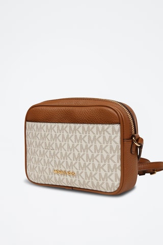 Sac bandoulière en cuir Jet Set Travel - Beige