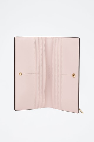 Portefeuille en cuir - Rose