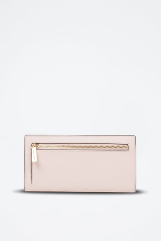 Portefeuille en cuir - Rose
