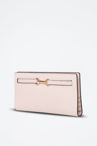 Portefeuille en cuir - Rose