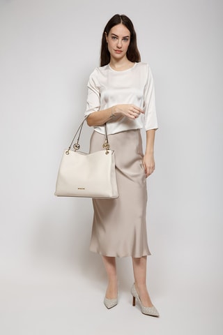 Sac porté épaule - Beige