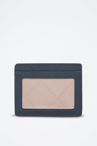 Porte-cartes en cuir - Bleu