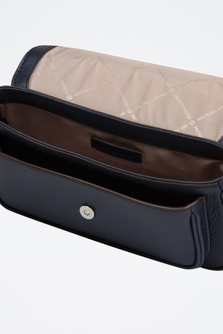 Sac bandoulière en cuir Jet Set Travel - Bleu marine